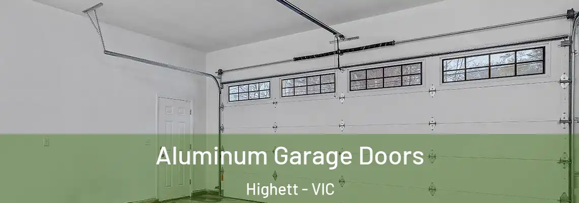 Aluminum Garage Doors Highett - VIC