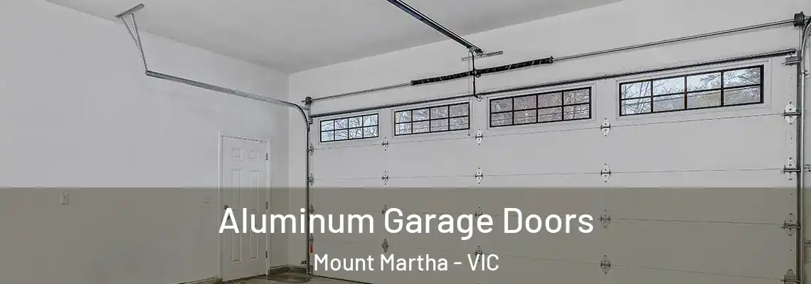 Aluminum Garage Doors Mount Martha - VIC