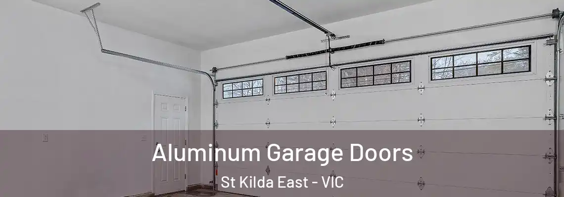 Aluminum Garage Doors St Kilda East - VIC
