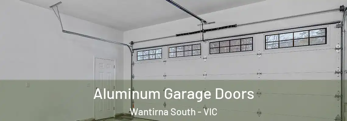 Aluminum Garage Doors Wantirna South - VIC