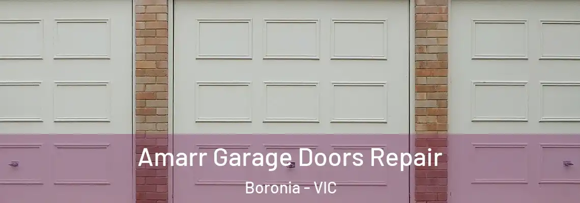 Amarr Garage Doors Repair Boronia - VIC