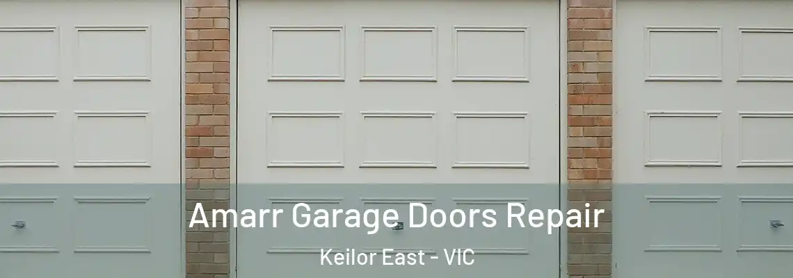 Amarr Garage Doors Repair Keilor East - VIC