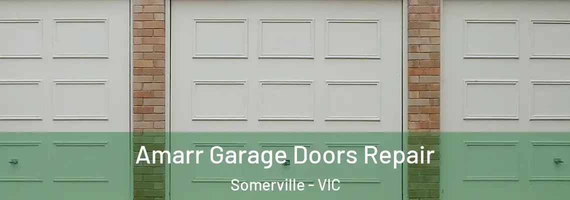 Amarr Garage Doors Repair Somerville - VIC