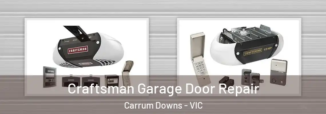 Craftsman Garage Door Repair Carrum Downs - VIC