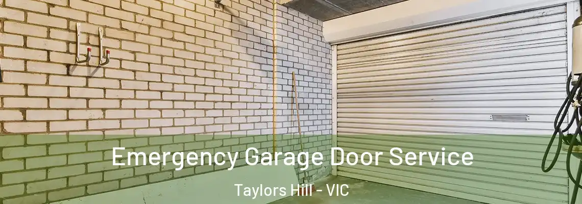 Emergency Garage Door Service Taylors Hill - VIC