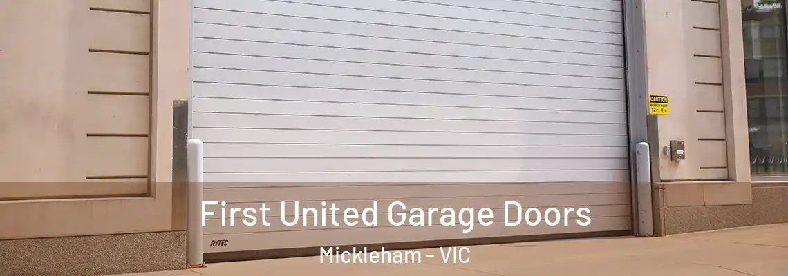 First United Garage Doors Mickleham - VIC