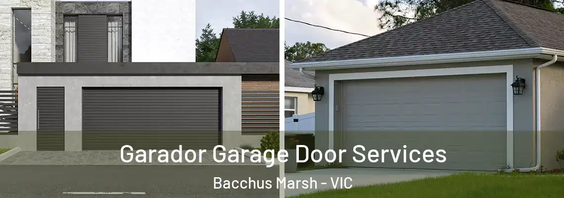 Garador Garage Door Services Bacchus Marsh - VIC