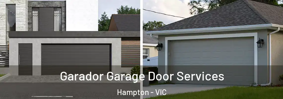 Garador Garage Door Services Hampton - VIC