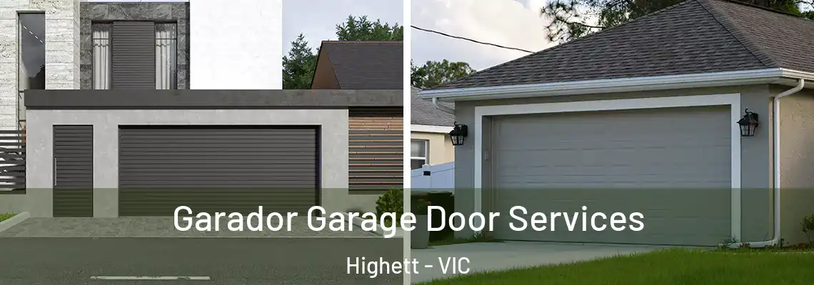 Garador Garage Door Services Highett - VIC