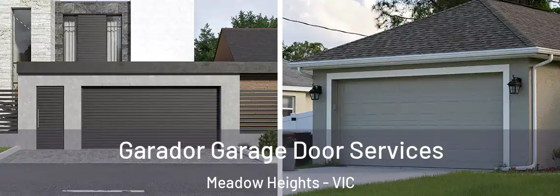 Garador Garage Door Services Meadow Heights - VIC