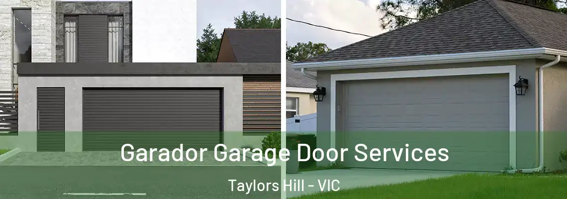 Garador Garage Door Services Taylors Hill - VIC