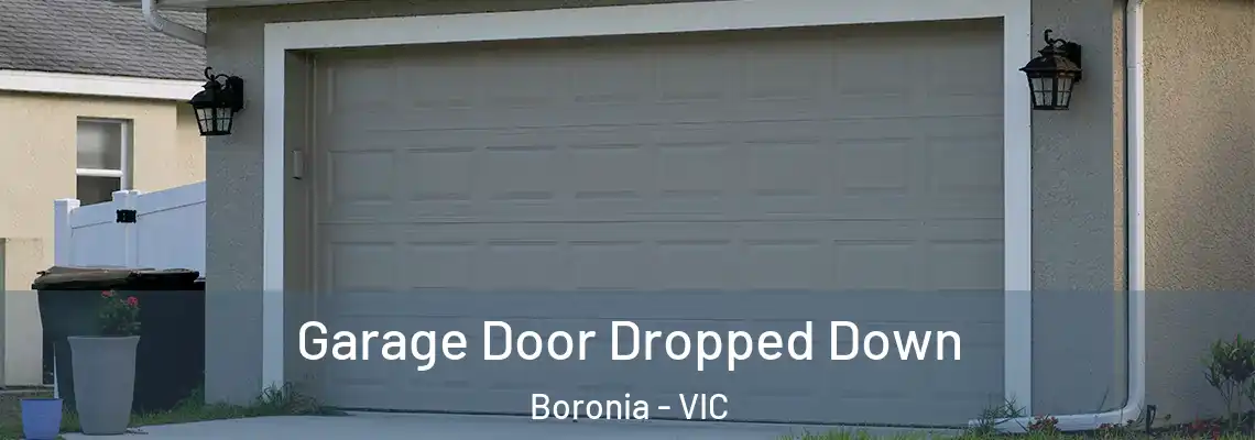 Garage Door Dropped Down Boronia - VIC