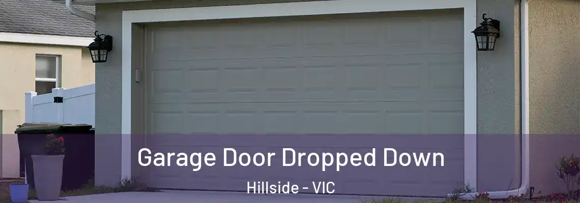 Garage Door Dropped Down Hillside - VIC