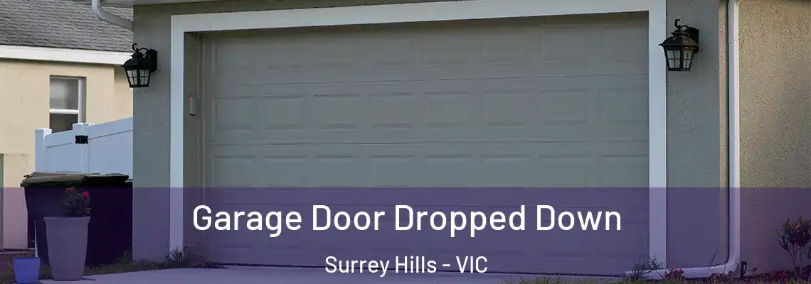 Garage Door Dropped Down Surrey Hills - VIC