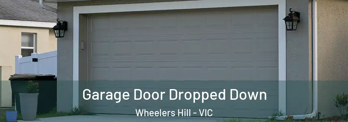 Garage Door Dropped Down Wheelers Hill - VIC
