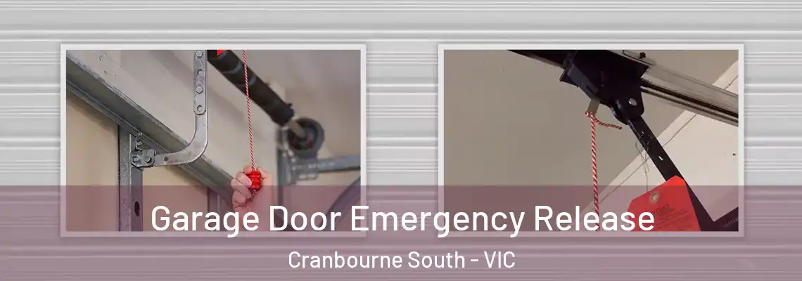 Garage Door Emergency Release Cranbourne South - VIC