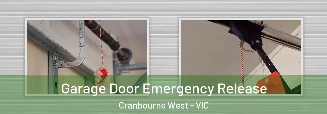 Garage Door Emergency Release Cranbourne West - VIC