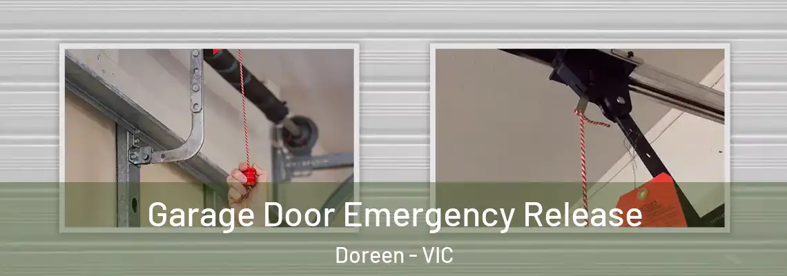 Garage Door Emergency Release Doreen - VIC