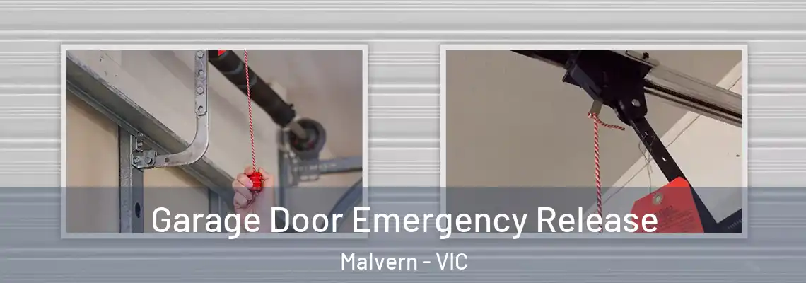Garage Door Emergency Release Malvern - VIC