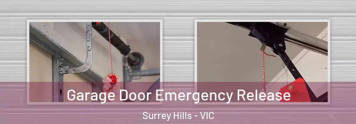  Garage Door Emergency Release Surrey Hills - VIC