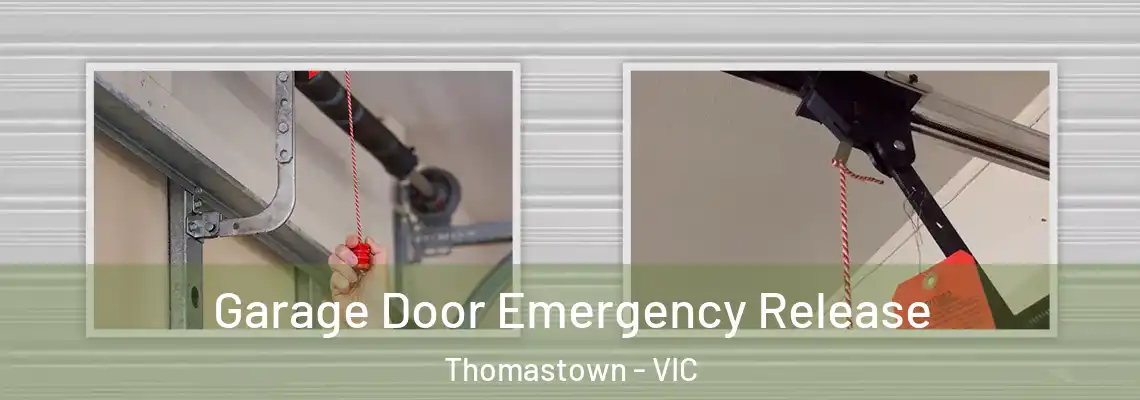 Garage Door Emergency Release Thomastown - VIC
