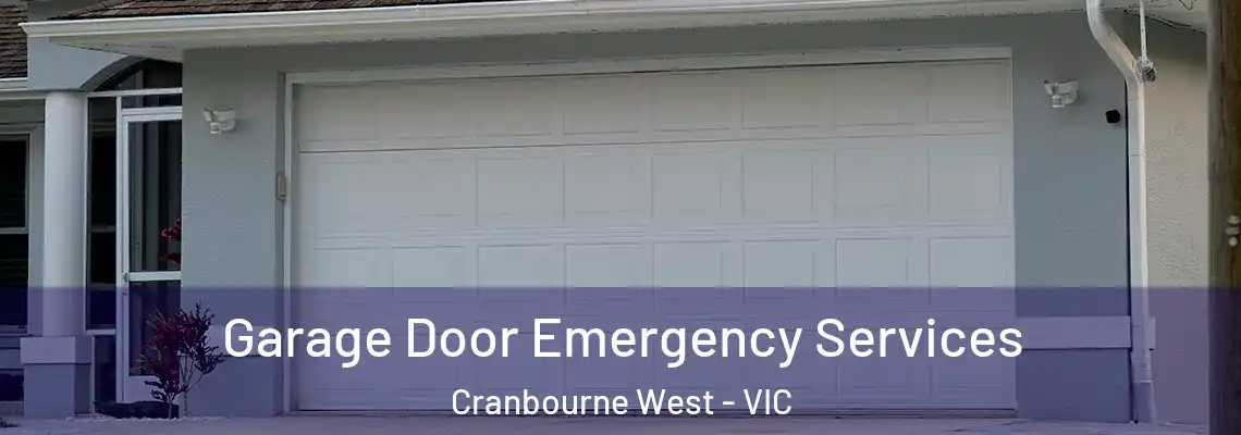Garage Door Emergency Services Cranbourne West - VIC