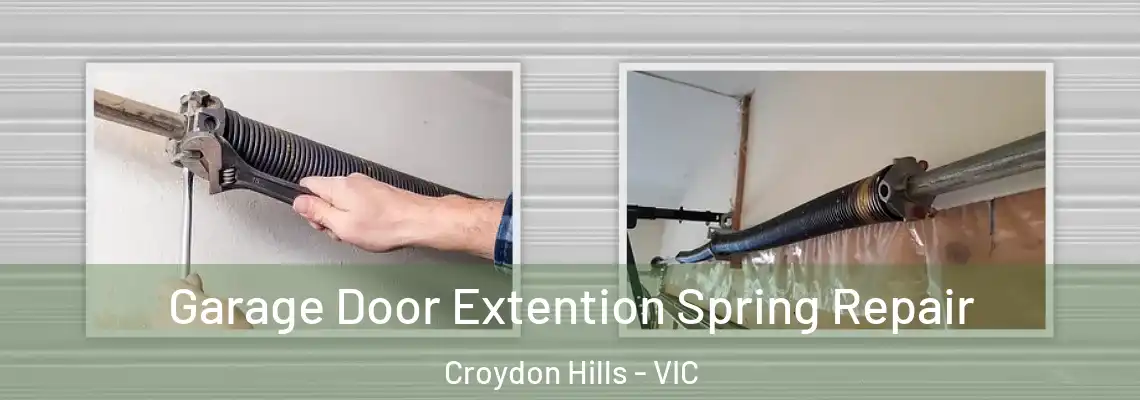 Garage Door Extention Spring Repair Croydon Hills - VIC