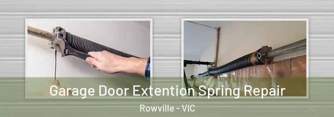  Garage Door Extention Spring Repair Rowville - VIC