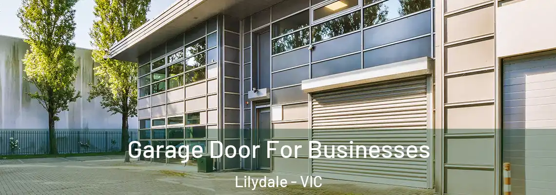  Garage Door For Businesses Lilydale - VIC