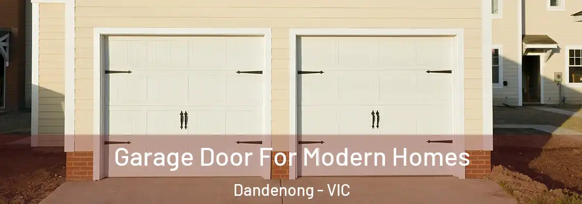  Garage Door For Modern Homes Dandenong - VIC