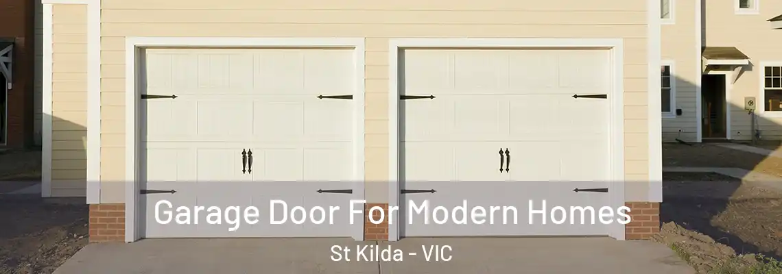  Garage Door For Modern Homes St Kilda - VIC