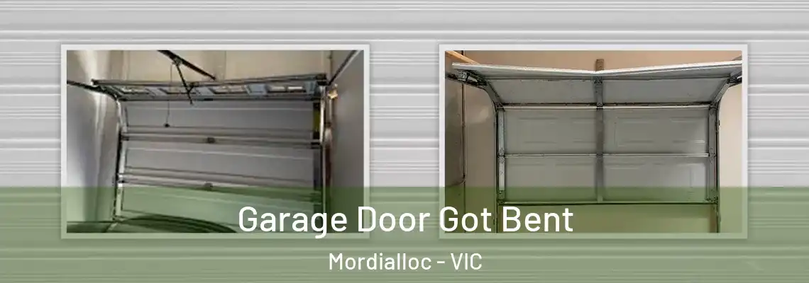 Garage Door Got Bent Mordialloc - VIC