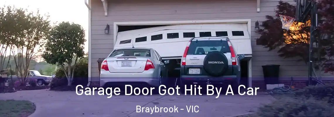  Garage Door Got Hit By A Car Braybrook - VIC