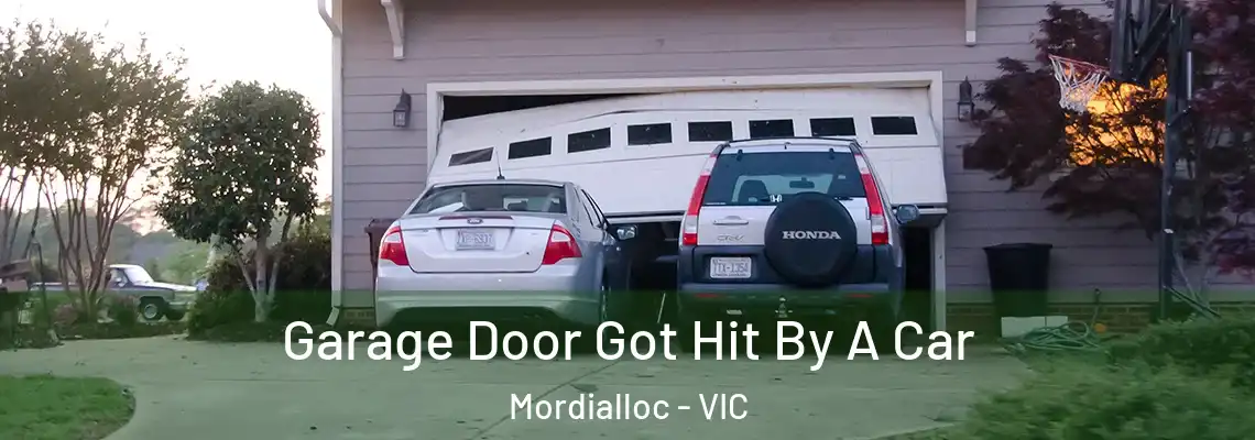  Garage Door Got Hit By A Car Mordialloc - VIC