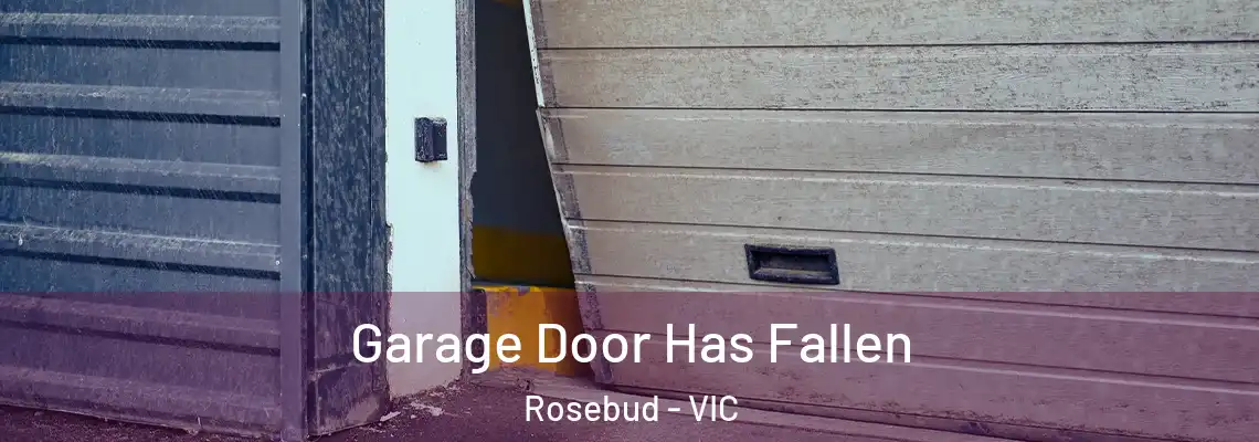 Garage Door Has Fallen Rosebud - VIC