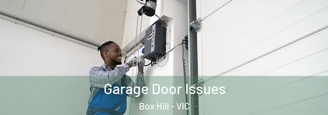 Garage Door Issues Box Hill - VIC