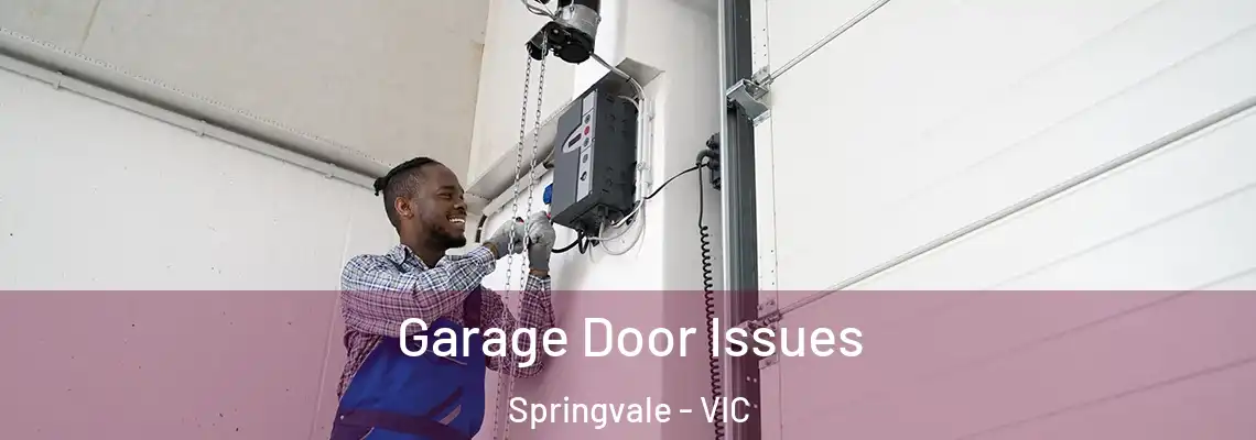 Garage Door Issues Springvale - VIC