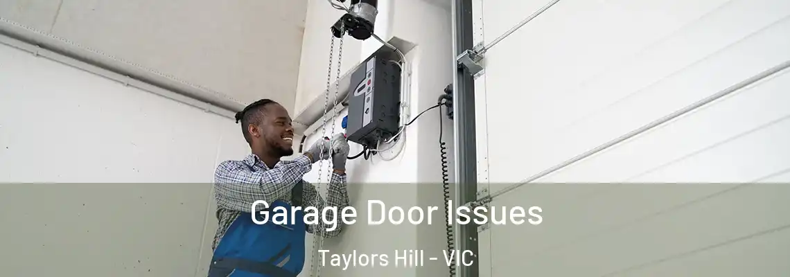 Garage Door Issues Taylors Hill - VIC