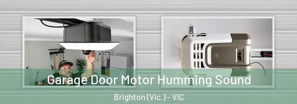  Garage Door Motor Humming Sound Brighton (Vic.) - VIC