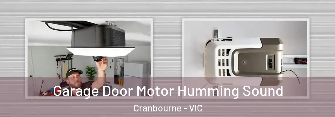 Garage Door Motor Humming Sound Cranbourne - VIC