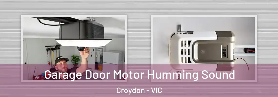 Garage Door Motor Humming Sound Croydon - VIC