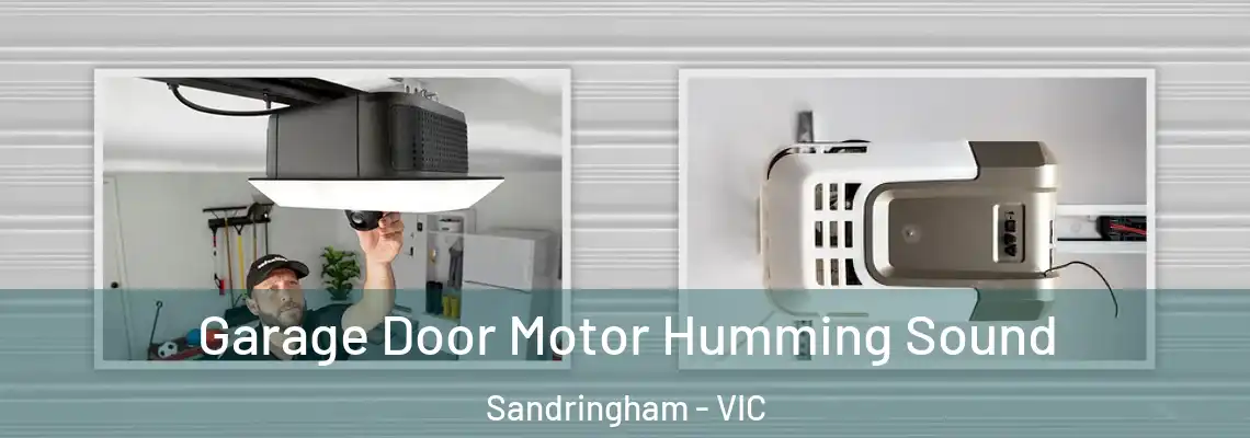 Garage Door Motor Humming Sound Sandringham - VIC