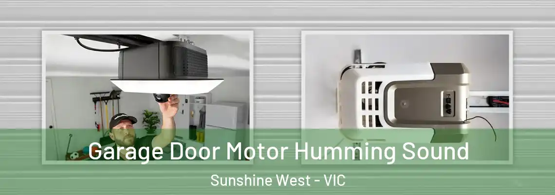 Garage Door Motor Humming Sound Sunshine West - VIC