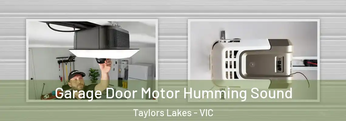 Garage Door Motor Humming Sound Taylors Lakes - VIC