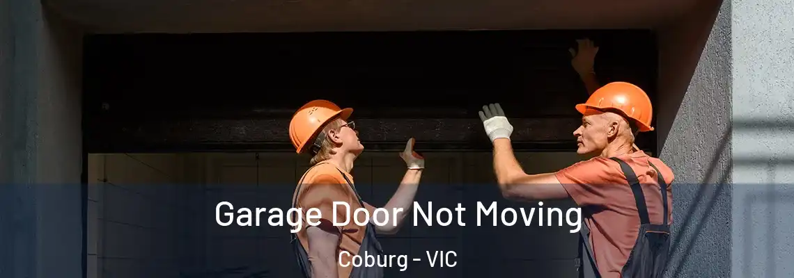 Garage Door Not Moving Coburg - VIC
