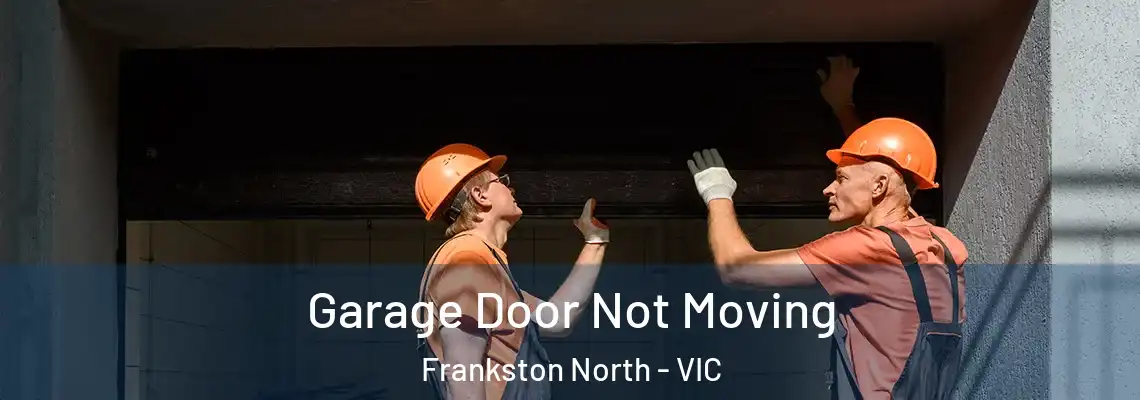 Garage Door Not Moving Frankston North - VIC