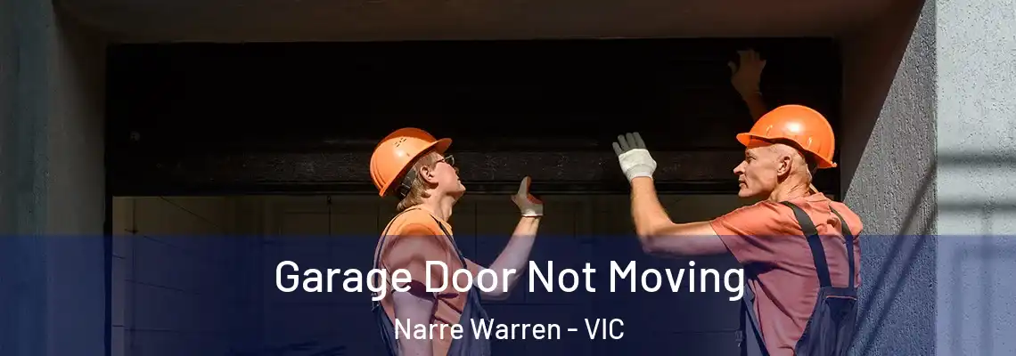 Garage Door Not Moving Narre Warren - VIC