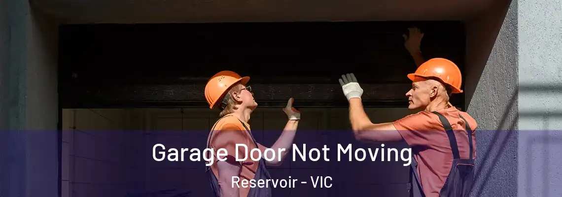  Garage Door Not Moving Reservoir - VIC
