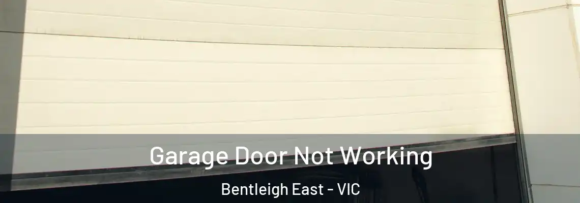 Garage Door Not Working Bentleigh East - VIC