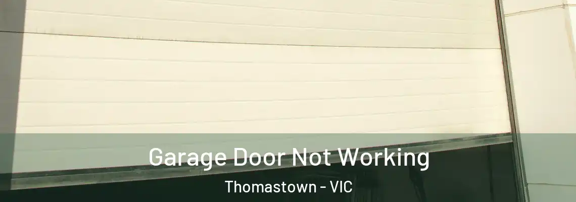  Garage Door Not Working Thomastown - VIC